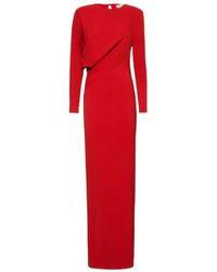 Roland Mouret - Long-Sleeved Extra-Long Dress - Lyst