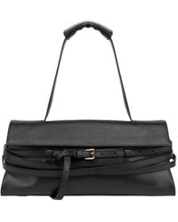 Moschino - Medium Tie Me Shoulder Bag - Lyst