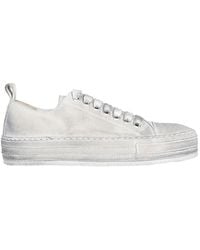 Ann Demeulemeester - Round-Toe Low-Top Sneakers - Lyst