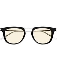 Saint Laurent - Eyewear Square Frame Sunglasses - Lyst