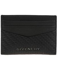 Givenchy - Braided-Effect Logo Detailed Card Holder - Lyst