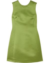 Emilia Wickstead - Structured Waist-Cinched A-Line Mini Dress - Lyst