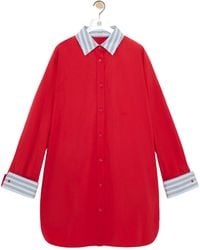 Loewe - Shirt Dress - Lyst