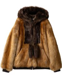 Miu Miu - Shearling Blouson Jacket - Lyst