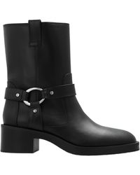 Stuart Weitzman - Round Toe Ankle Boots - Lyst