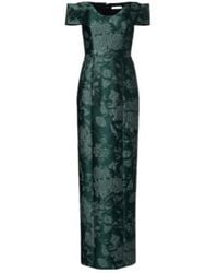 Emilia Wickstead - Aislinn Floral Cloqué Bustier Gown - Lyst