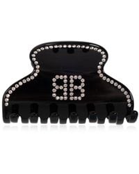 Balenciaga - Bb Logo Hair Clip - Lyst
