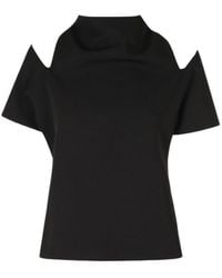 FEDERICA TOSI - Off-The-Shoulder T-Shirt - Lyst