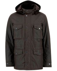Barbour - Winter Sapper Hooded Wax Jacket - Lyst