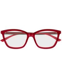 Gucci - Eyewear Square Frame Glasses - Lyst