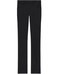 Courreges - Courrèges Satin Bootcut Pants - Lyst