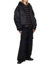 Juun.J - Ma-1 Work Bomber Jacket - Lyst