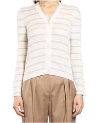 Max Mara - Pedale V-Neck Knitted Cardigan - Lyst