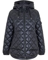 Moncler - Diamond-Quilted Hooded Puffer Jacket - Lyst