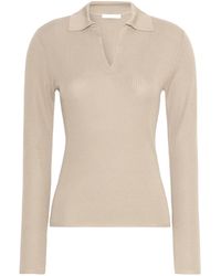 Max Mara - Ribbed-Knit Top - Lyst