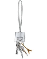 Balenciaga - Le City Charm Eiffel Metallized Keychain - Lyst