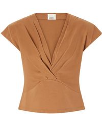 Isabel Marant - Cotton-Jersey T-Shirt - Lyst