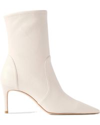 Stuart Weitzman - Stretch High Heel Ankle Boots - Lyst