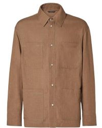 Fendi - Solid Pocket Blouson Jacket - Lyst
