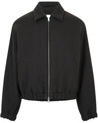 Ami Paris - Solid Color Casual Jacket - Lyst