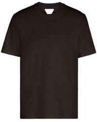 Bottega Veneta - Crewneck Straight Hem T-Shirt - Lyst