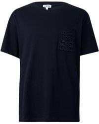 Loewe - Round-Neck Short-Sleeved T-Shirt - Lyst