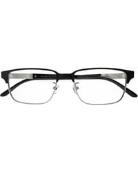 McQueen - Eyewear Rectangle Frame Glasses - Lyst