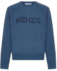 KENZO - Logo Crew-Neck Jumper - Lyst