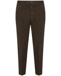 Incotex - Pleated Slim-Fit Pants - Lyst