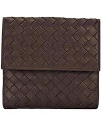 Bottega Veneta - Weave Detail Short Purse - Lyst