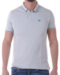 Armani Jeans - Logo Slim Polo Shirt - Lyst