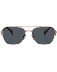 Prada - Eyewear Aviator Sunglasses - Lyst