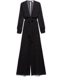 Aniye By - Polka Dot Long Jumpsuit - Lyst