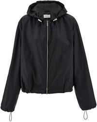 Ferragamo - Ferragamo Monogram Wind Jacket - Lyst