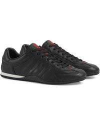 Gucci - Apos;S Shift Leather Low-Top Sneakers - Lyst