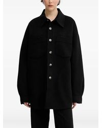 Nanushka - Button-Fastening Shirt Jacket - Lyst