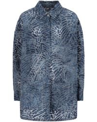 GIUSEPPE DI MORABITO - Long Sleeved Patterned Shirt - Lyst