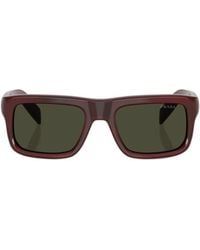 Prada - Eyewear Rectangular Frame Sunglasses - Lyst