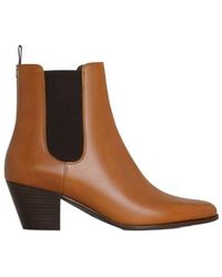 Celine - Smooth Short Boots - Lyst