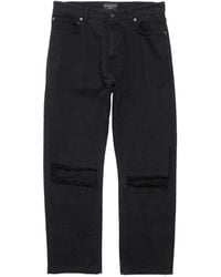 Balenciaga - Straight-Leg Denim Jeans - Lyst