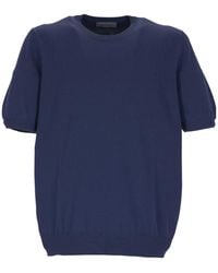 Gran Sasso - Short-Sleeve Sweater - Lyst