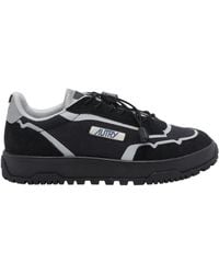 Autry - Lace-Up Low-Top Sneakers - Lyst