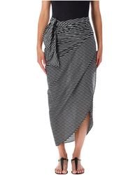 Frankie Shop - Striped Skirt - Lyst