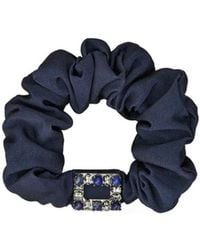 Roger Vivier - Embellished Scrunchie - Lyst