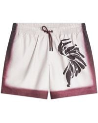 Dries Van Noten - Phibbs Abstract Printed Swim Shorts - Lyst