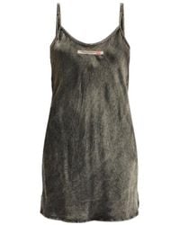 DIESEL - Cassidy Denim Mini Dress - Lyst