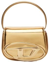 DIESEL - 1Dr-Xs-S Logo Plaque Metallic Mini Bag - Lyst