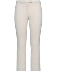Max Mara - Solid Color Twill Stretch Pants - Lyst