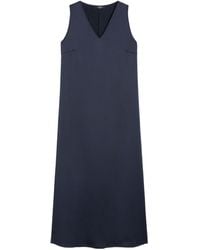 Weekend by Maxmara - V-Neck Sleeveless Dress - Lyst