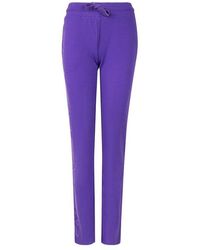 EA7 - Drawstring Waist-Edge Sweatpants - Lyst